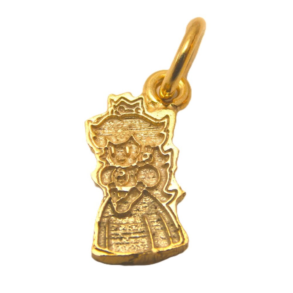 14K Peach Yellow Gold Pendant Charm